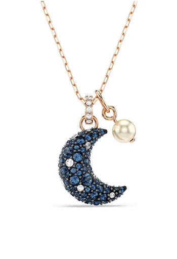 Swarovski Colier placat cu aur Lună și perlă Sublima 5671585 (lănțișor, pandantive)