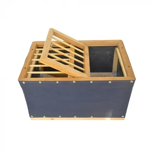 Lada de transport pasari din lemn V1 50*32*23cm