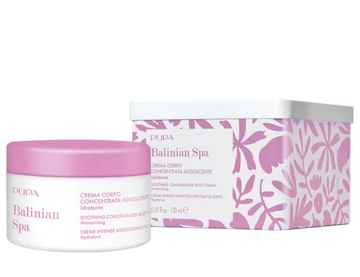 PUPA Milano Cremă de corp calmantă în cutie Balinian Spa (Soothing Concentrated Body Cream) 150 ml