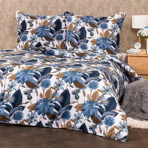 Lenjerie d epat 4Home Blooming flanelă, 140 x 220 cm, 70 x 90 cm