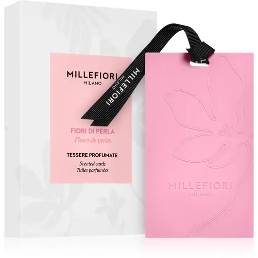 Millefiori Milano Laundry Fiori Di Perla card parfumat 3 buc