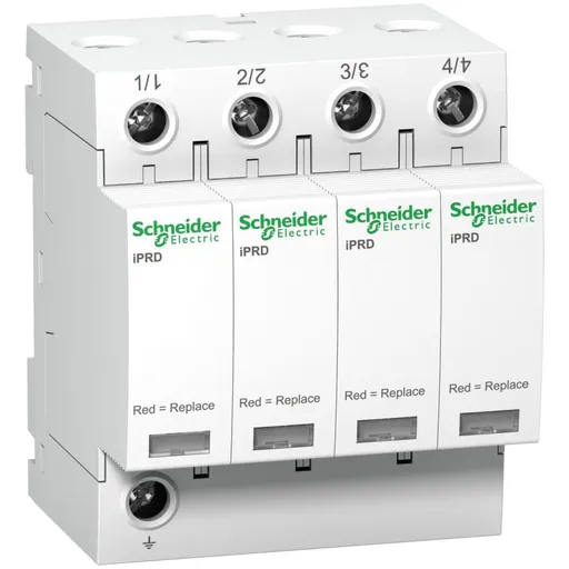 Descarcator modular Iprd40R 4P 350V 40kA cu transfer de la distanta Schneider A9L40401
