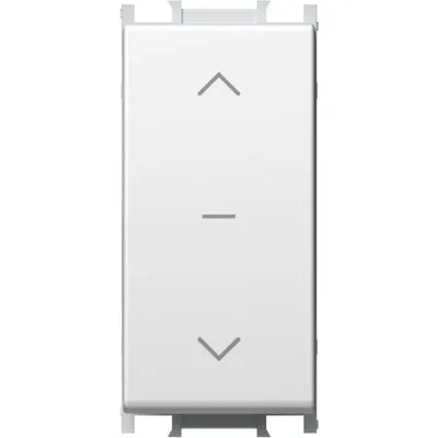 Modul Buton Actionare Storuri 1M 10A IP20 Alb, TEM Modul TEM-SM41PWNT10-U