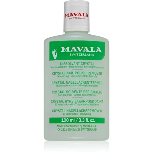 Mavala Crystal Nail Polish Remover dizolvant pentru oja fara acetona 100 ml