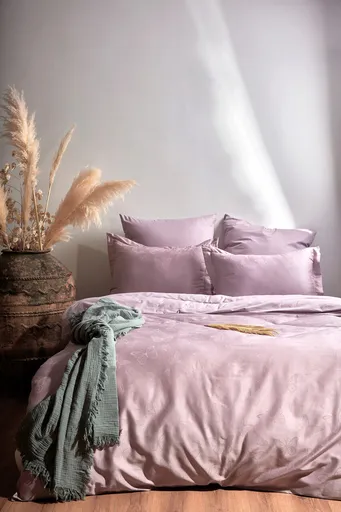 Lenjerie de pat dubla, L'essentiel Maison, Kelebek, Violet