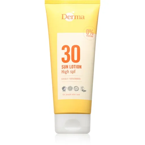 Derma Sun Lotion loțiune pentru plaja SPF 30 200 ml