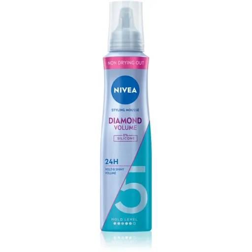 NIVEA Diamond Volume spuma pentru volum și strălucire 150 ml