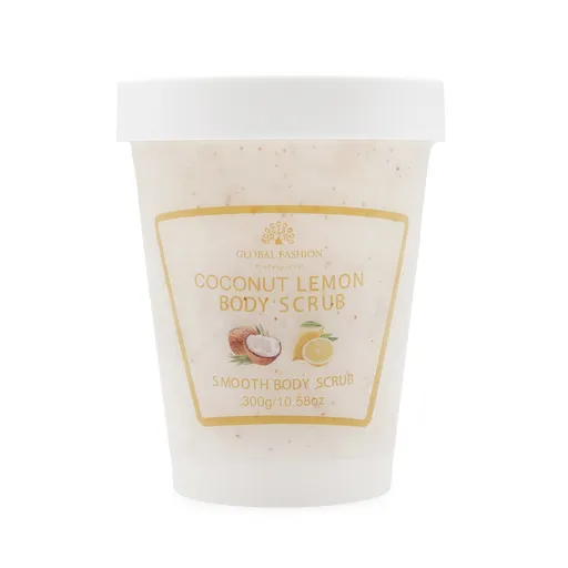 Scrub pentru Corp, Global Fashion, Body Scrub, Cocos si Lamaie, 300 g