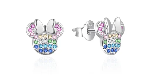 Agato Cercei strălucitori din argint Minnie AGT-ED021PC