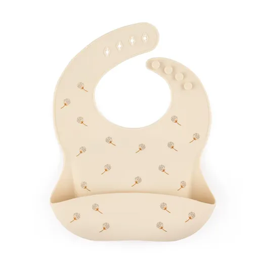 Petite&Mars Sam Beige 6m+ bavețică Dandelion 1 buc