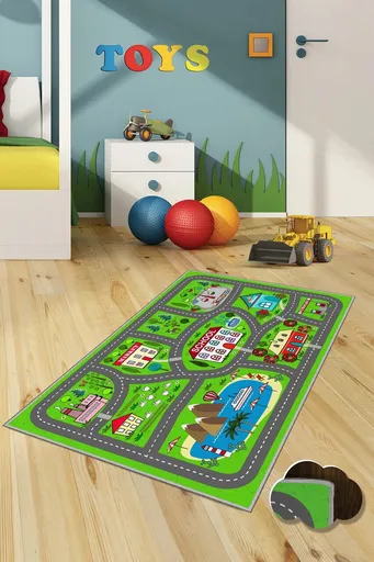 Covor, HMNT107, 100x150 cm, Multicolor