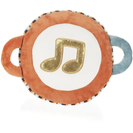 Zopa Plush Musical Toy 3 in 1 My First Drum jucărie de pluș cu melodie 12 m+ 1 buc