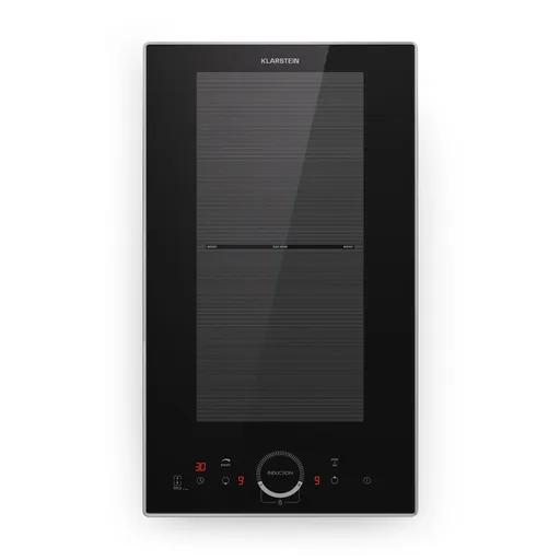 Klarstein Delicatessa Domino Prime, plită incorporabilă, cu inducție, 2 zone, 3500 W