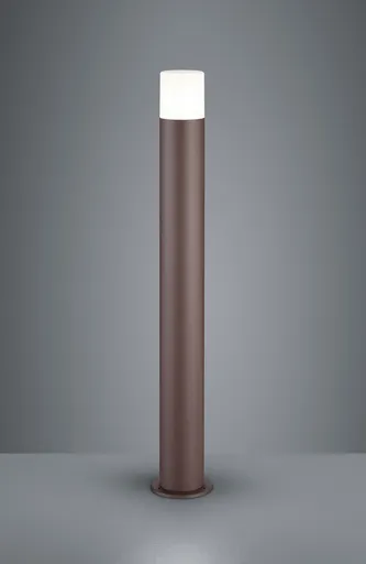 Lampadar de exterior Hoosic, TRIO, 12x80 cm, 28W, 1x E27, aluminiu, maro