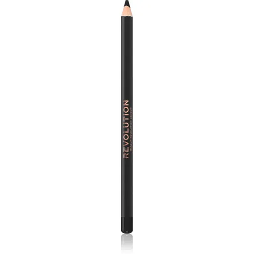 Makeup Revolution Kohl Eyeliner creion kohl pentru ochi culoare Black 1.3 g