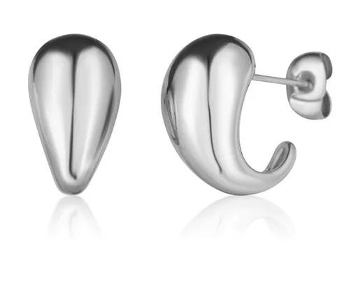 JVD Cercei eleganți din oțel Tear drop SSSE0155X200000