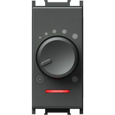 Modul Variator rotativ cap scara 1-10V antracit, TEM Modul TEM-EM16AT-U