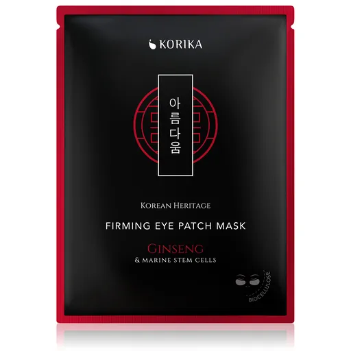 KORIKA Mască de ochi din bioceluloză pentru fermitate Korean Heritage (Firming Eye Patch Mask) 2 buc