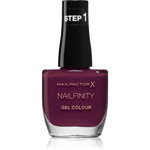Max Factor Nailfinity Gel Colour gel de unghii fara utilizarea UV sau lampa LED culoare 330 Max's Muse 12 ml