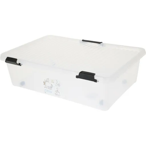 Cutie de depozitare pentru copii pe roți, 60 x 40x 17 cm