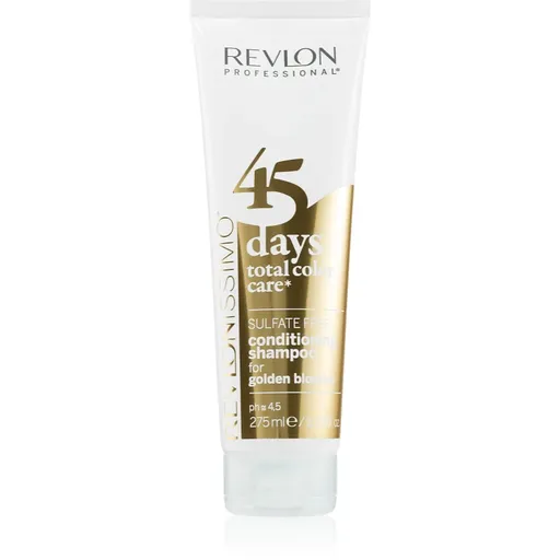 Revlon Professional Revlonissimo Color Care 2 în 1 șampon și balsam pentru păr blond mediu fără sulfat 275 ml