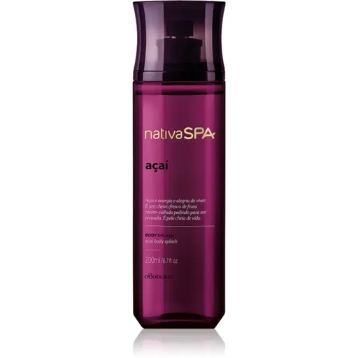 oBoticário Nativa SPA Acai spray pentru corp 200 ml