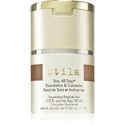 Stila Cosmetics Stay All Day Foundation & Concealer make-up si corector culoare Caramel 12 30 ml