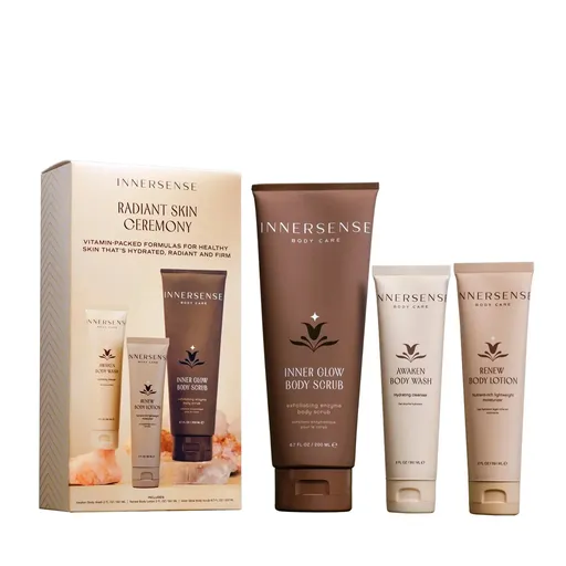 Innersense Set cadou pentru îngrijirea corpului Radiant Skin Ceremony