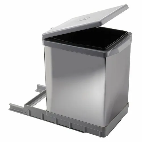 Coș de gunoi încorporat Elletipi TOWER - extensibil, cu capac automat, 17 l