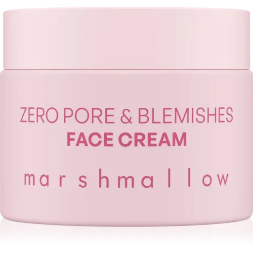 Nacomi Zero Pore & Blemishes cremă pentru față impotriva imperfectiunilor pielii MARSHMALLOW 40 ml