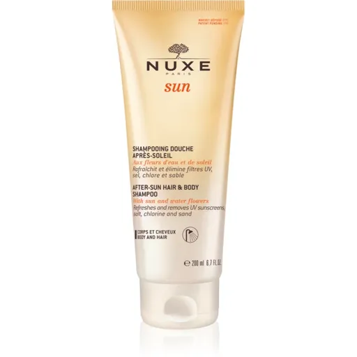 Nuxe Sun After-Sun Hair And Body Shampoo gel de dus dupa soare pentru corp si par 200 ml