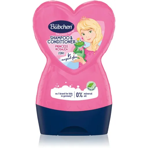 Bübchen Shampoo & Contidioner 2in1 Princess Rosalea sampon si balsam pentru copii 230 ml