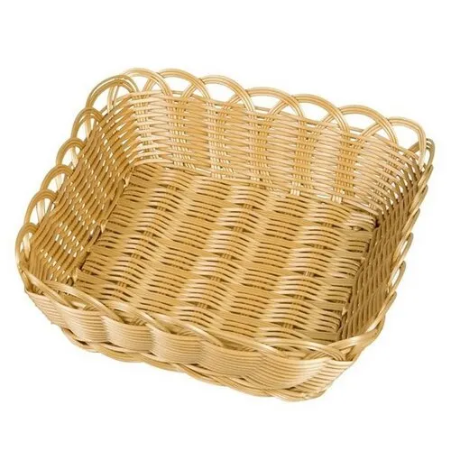 Coș pentru pâine și fructe Kesper 17845, maro, 29x 29 x 9 cm