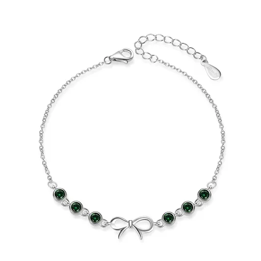 MOISS Brățară fină din argint cu arc și zirconiu cubic B0000887