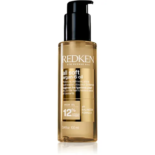 Redken All Soft ulei hrănitor pentru par uscat si fragil 100 ml