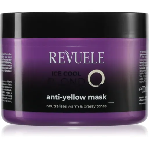 Revuele Ice Cool Blond mască împotriva tonurilor galbene pentru par blond 500 ml