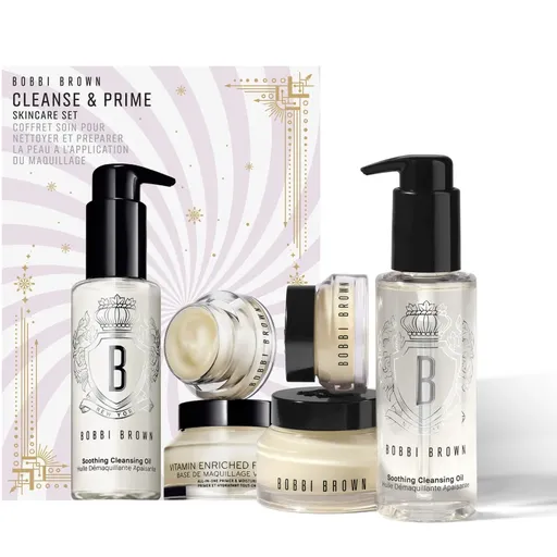 Bobbi Brown Holiday Cleanse & Primer Skincare Set set cadou pentru o piele perfecta