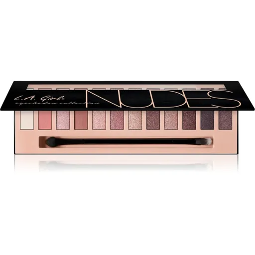L.A. Girl Cosmetics Beauty Brick Collection paleta farduri de ochi culoare Nudes 12 g