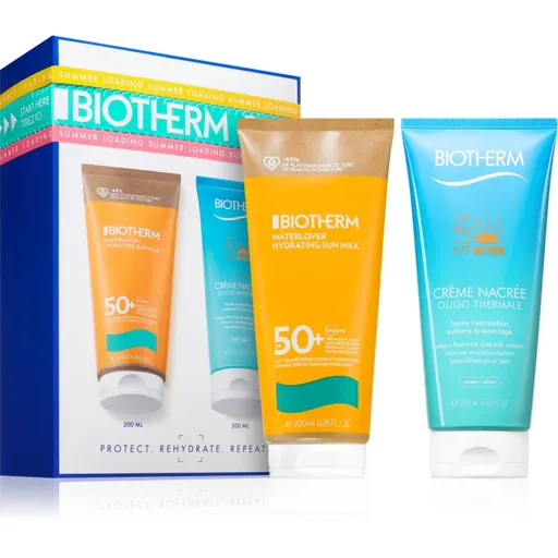 Biotherm Waterlover Hydrating Sun Milk SPF50+ set cadou pentru femei
