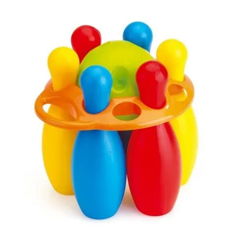 Set bowling Dolu, pentru copii, în plasă