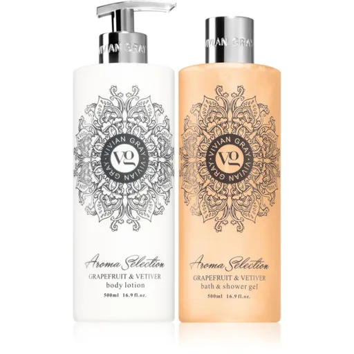 Vivian Gray Aroma Selection Grapefruit & Vetiver set cadou