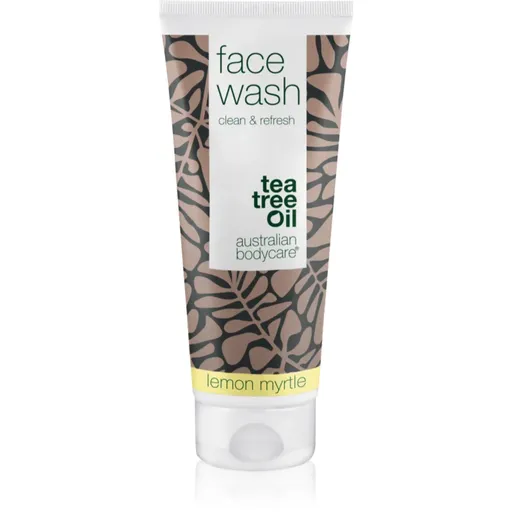 Australian Bodycare Tea Tree Oil Lemon Myrtle gel de curatare facial pentru pielea problematica 100 ml