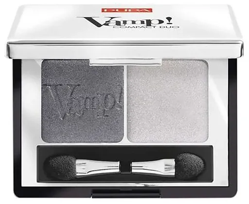 PUPA Milano Farduri de ochi Vamp! (Compact Duo Eyeshadow) 2,2 g 009 Silver Stone