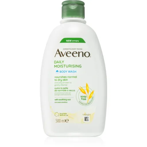 Aveeno Daily Moisturising Body Wash cremă de duș intens hrănitoare 500 ml