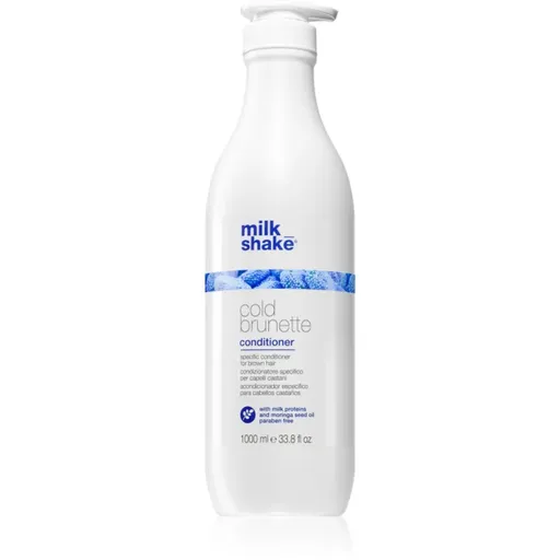 milk_shake® Cold Brunette Conditioner balsam pentru nuante de par castaniu 1000 ml
