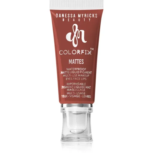 Danessa Myricks Beauty Colorfix Mattes machiaj multifuncțional pentru ochi, buze și față culoare Chestnut 10 ml
