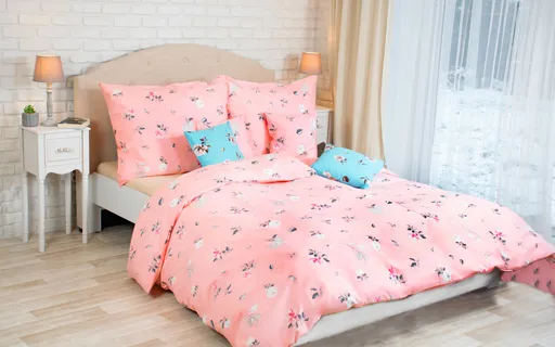 Lenjerie de pat din bumbac FLORAL