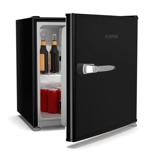 Klarstein Irene Mini Fridge, Retro, 46 l, 37 dB funcționare silențioasă, EEK D, 0-10 °C
