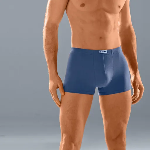 Set de 5 boxeri uni cu talie elastică