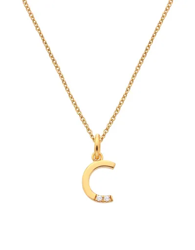 Hot Diamonds Colier placat cu aur Hot Diamonds C Jac Jossa Soul DP941 (lănțișor, pandantiv)